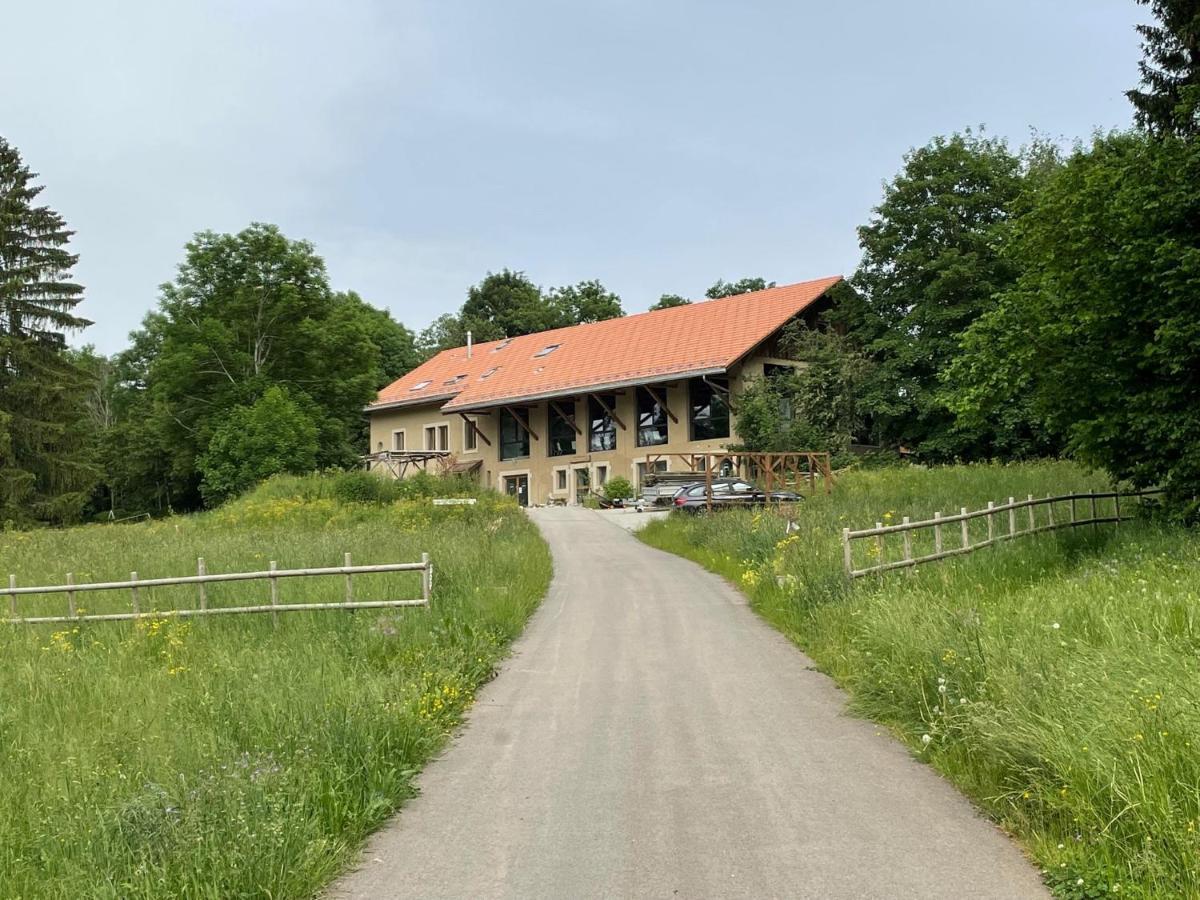 La Ferme Des Aretes Bed & Breakfast La Chaux De Fonds Bagian luar foto